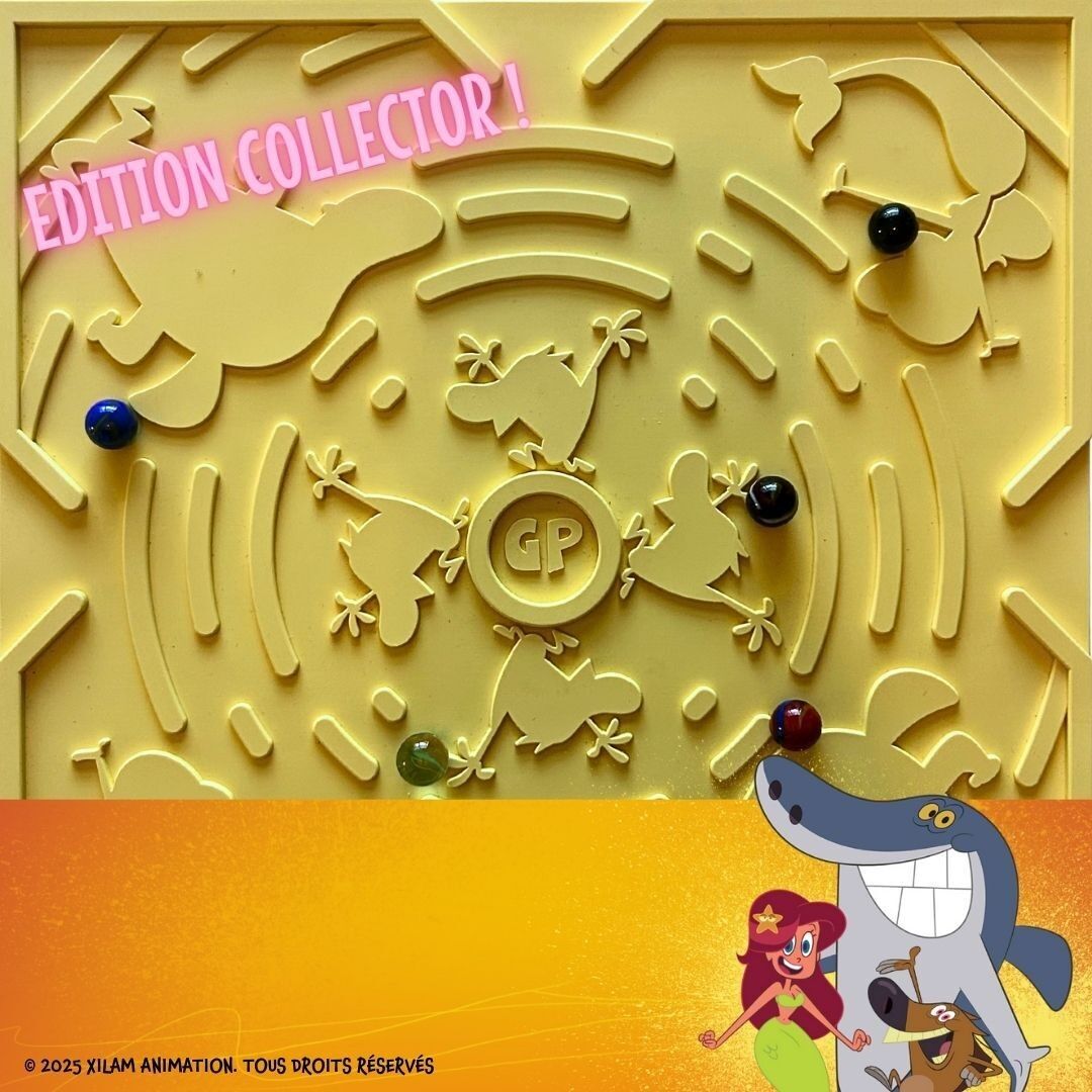 Game Plak' marble games collector's edition "ZIG&SHARKO"