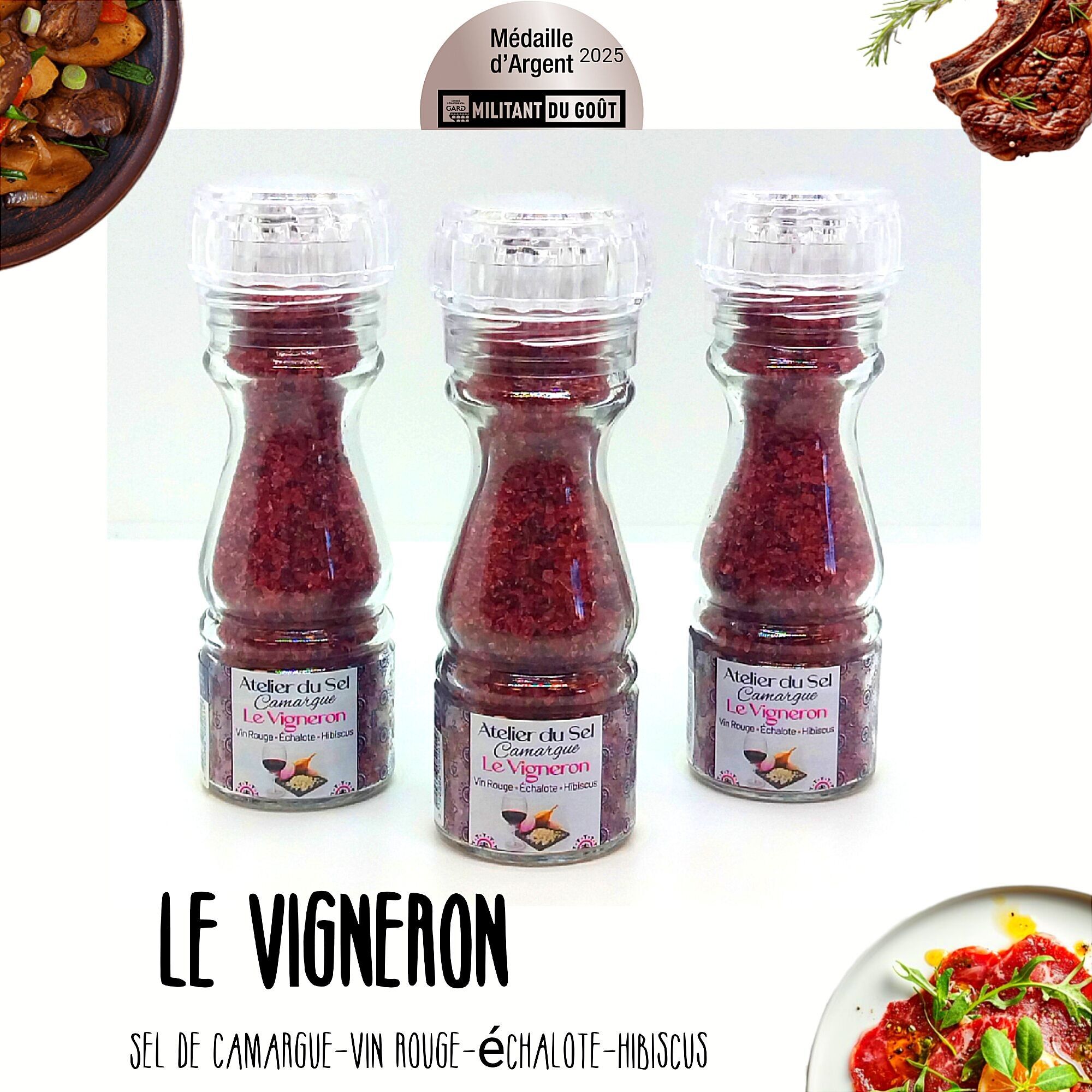 Salzmühle "Le Vigneron" 115gr