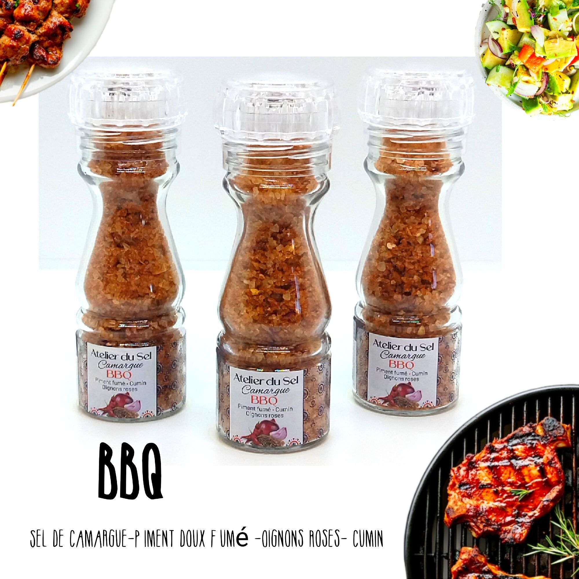 "BBQ" Salzmühle 115gr