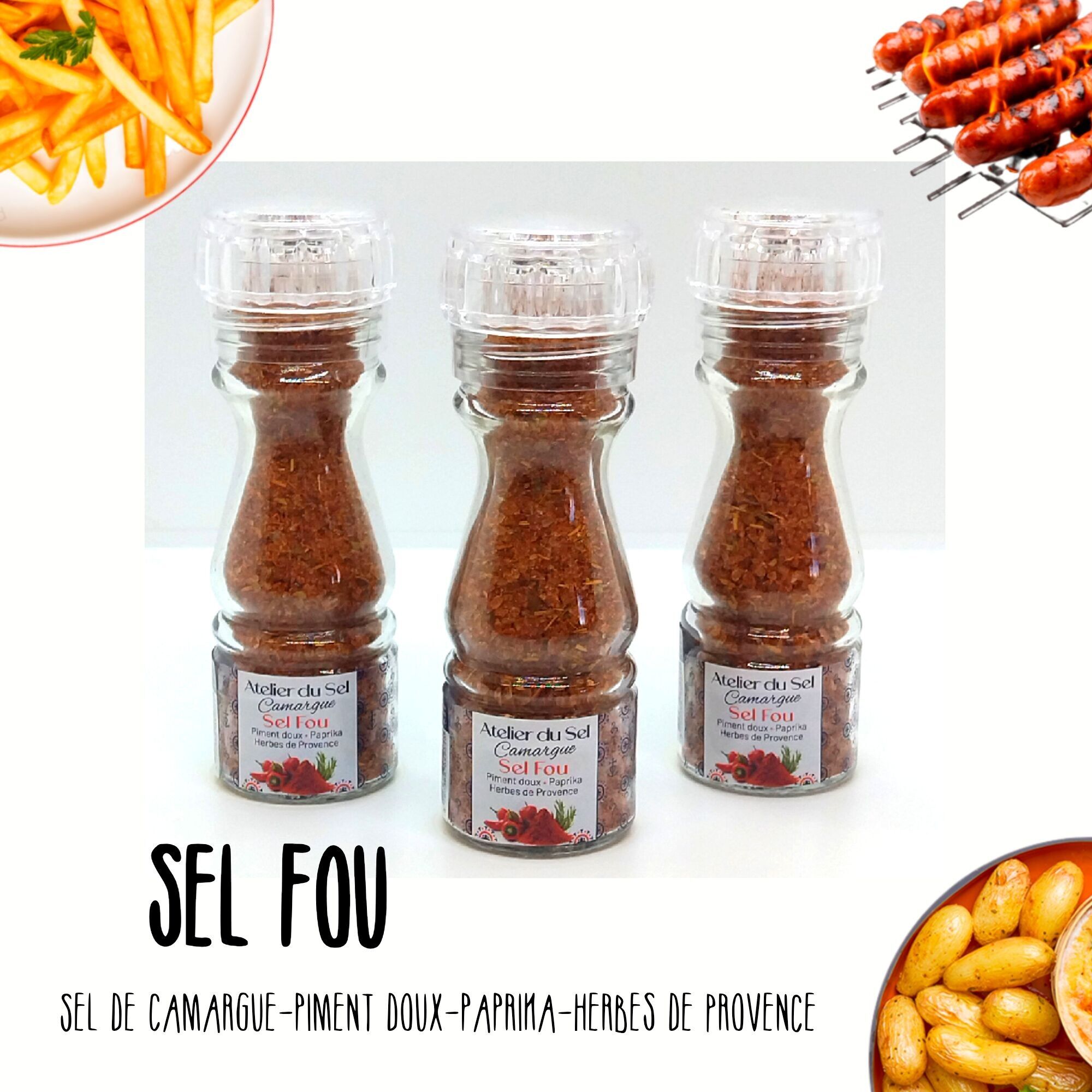 Salzmühle "Sel Fou" 115gr