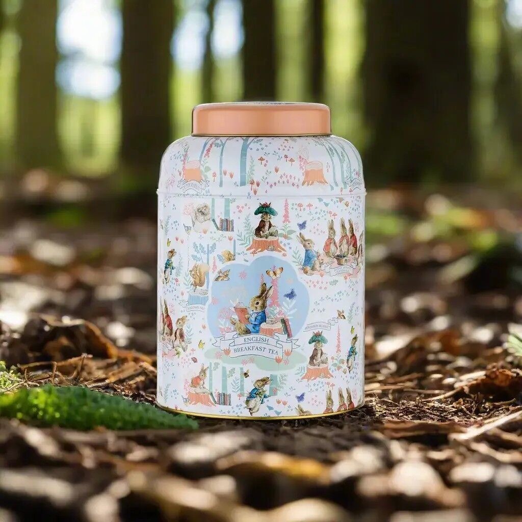 Contenitore per il tè Deluxe Woodland Picnic di Beatrix Potter, 240 bustine di tè