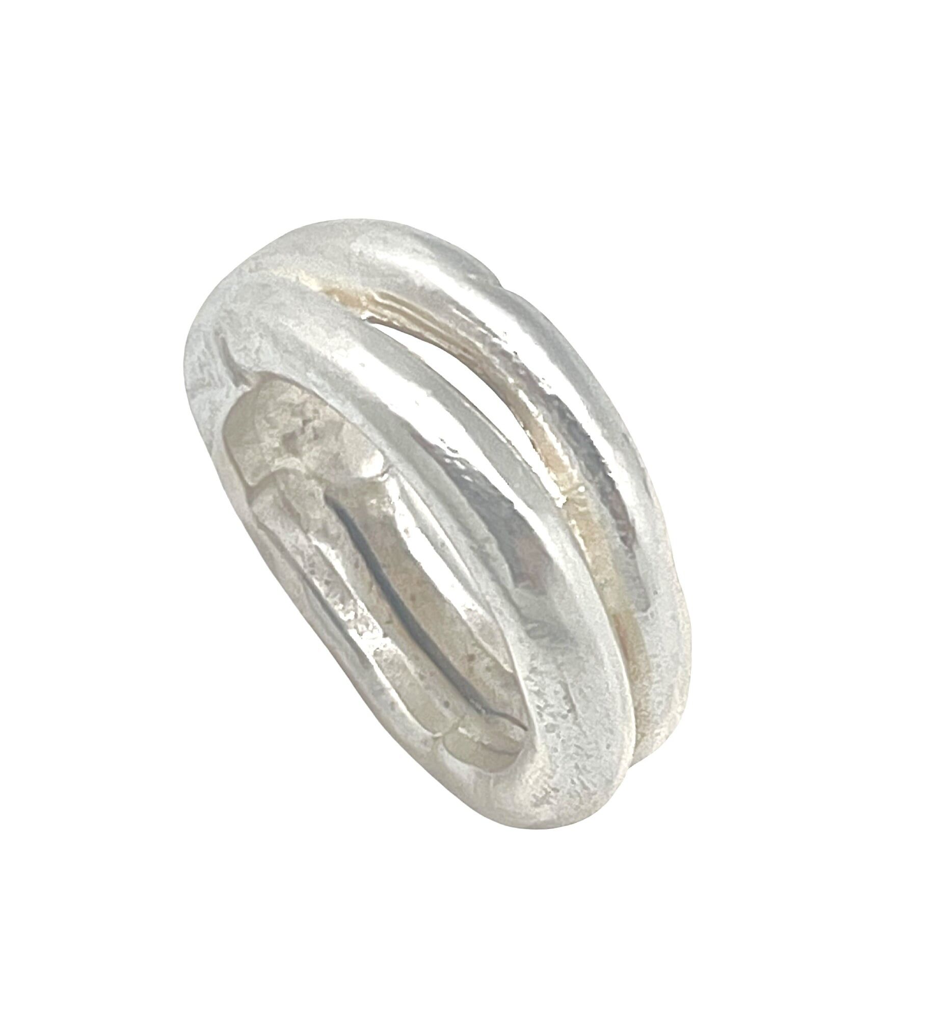 Anello singolo Duplo argento 10µ