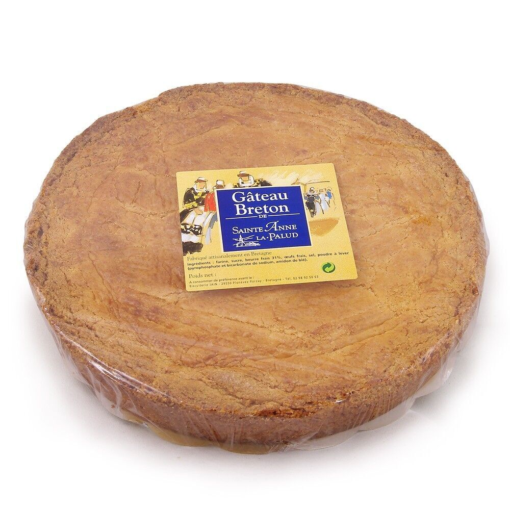 Pastel bretón sencillo 4 rebanadas