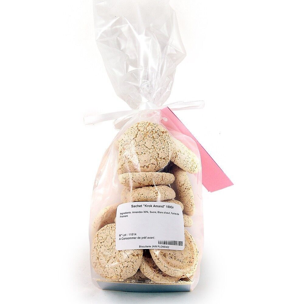Bolsa de almendras KROK de 150 g