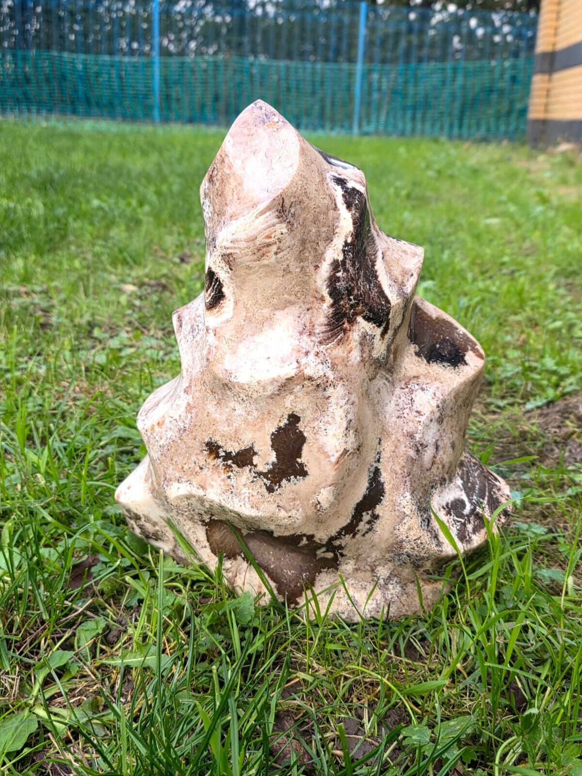 Fiamma di cristallo opale nero XL 11.88 kg