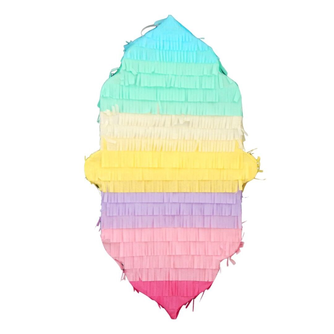 Laternen-Piñata - Mehrfarbig