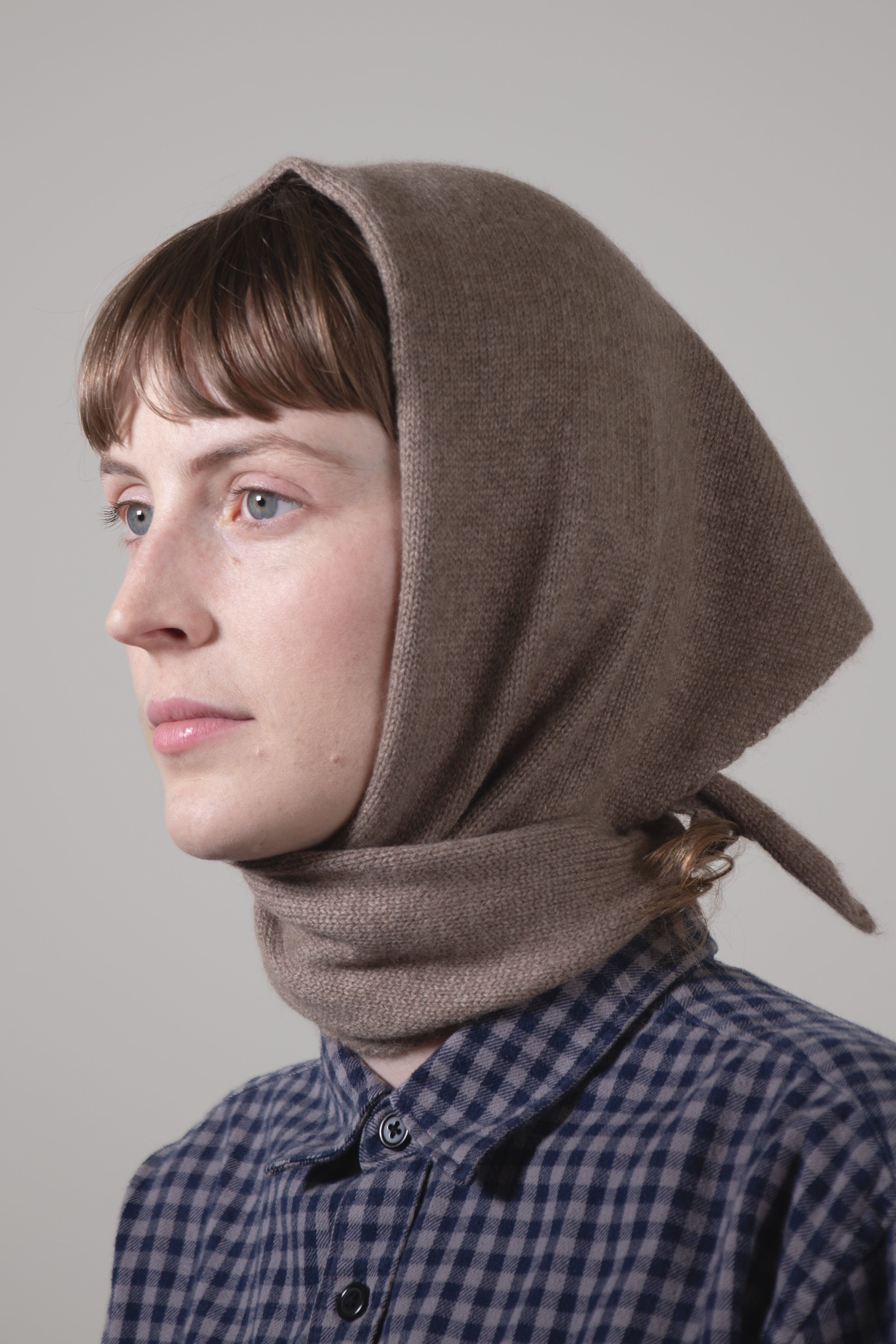 TRIÁNGULO - Bufanda bandana 100% cachemira