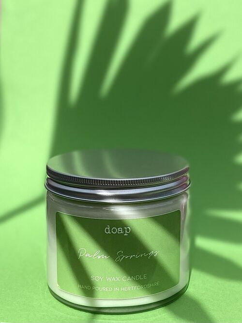 Palm Springs Vegan Soy Wax Candle