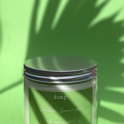 Palm Springs Vegan Soy Wax Candle