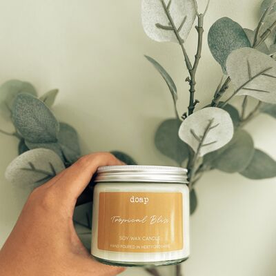 Tropical Bliss Vegan Soy Wax Candle
