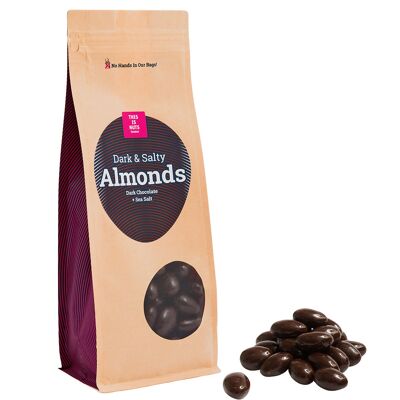 Dark & Salty Almonds - 500g