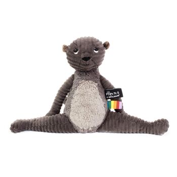 Peluche Ptipotos la loutre marron 2