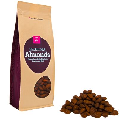 Almendras calientes ahumadas - 200g