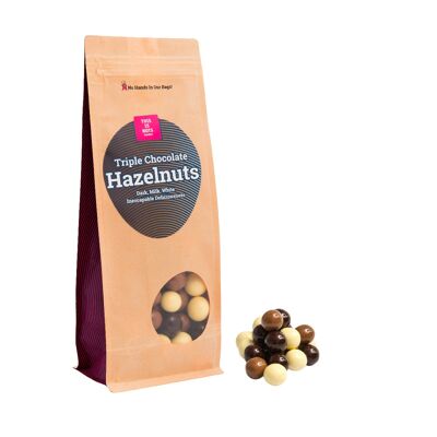 Triple Chocolate Hazelnuts - 500g