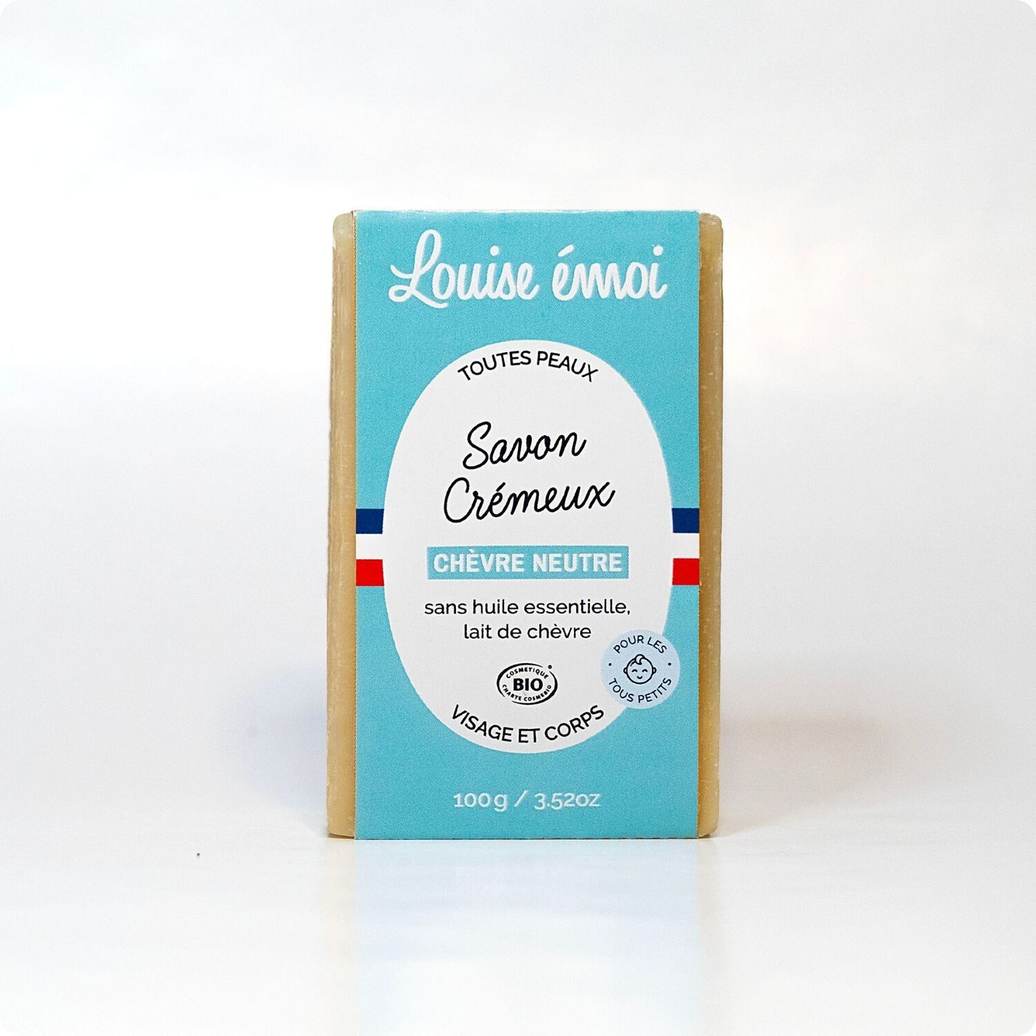 Chèvre neutre - Savon Neutre au Lait de Chèvre (100g)