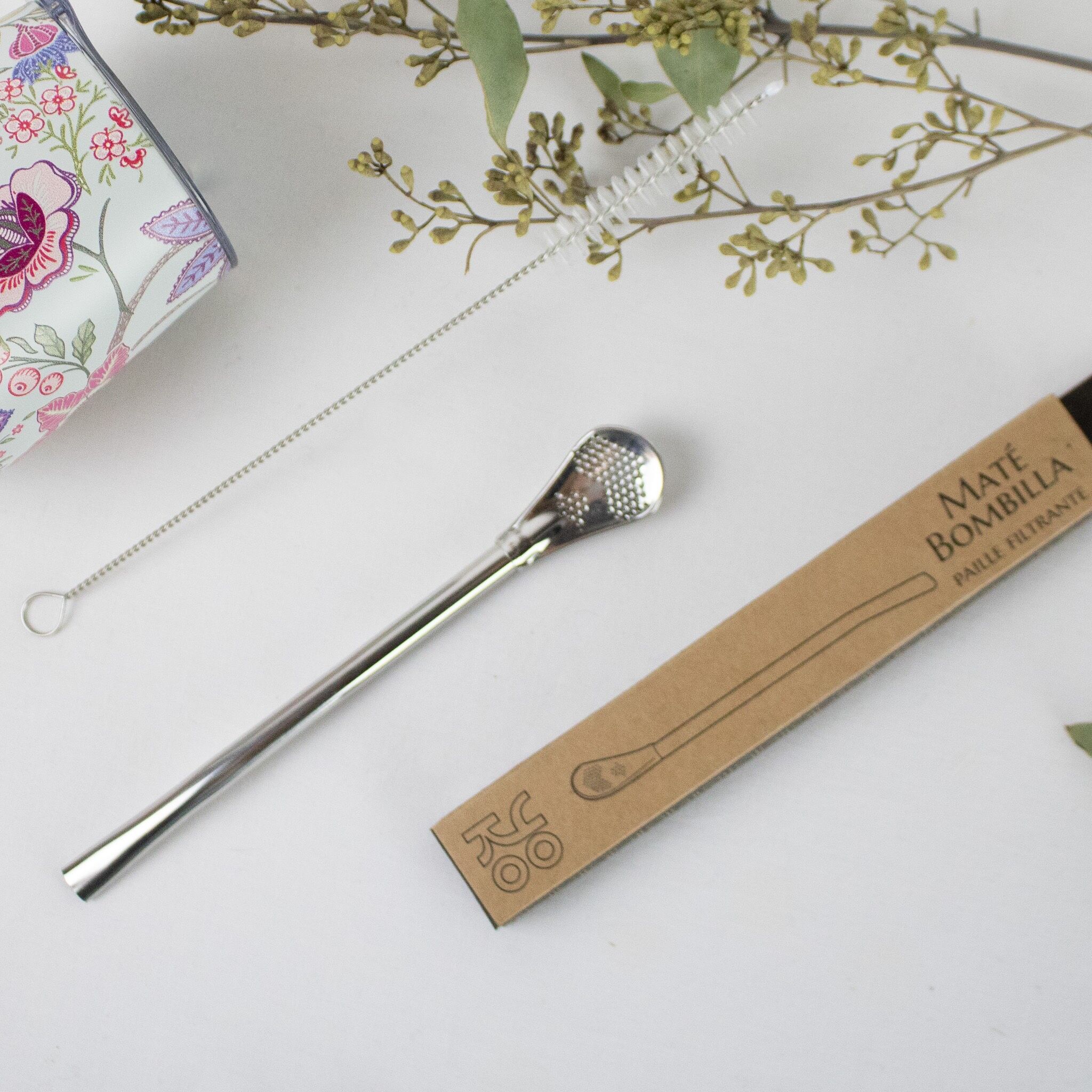 Bombilla in acciaio inossidabile