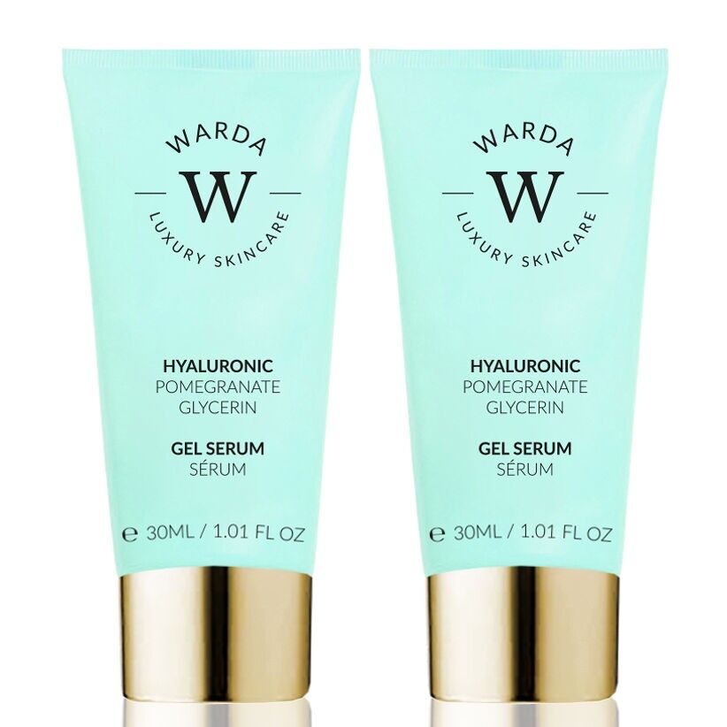 2 x SKIN HYDRATION BOOST HYALURONIC ACID GEL SERUM 30ml