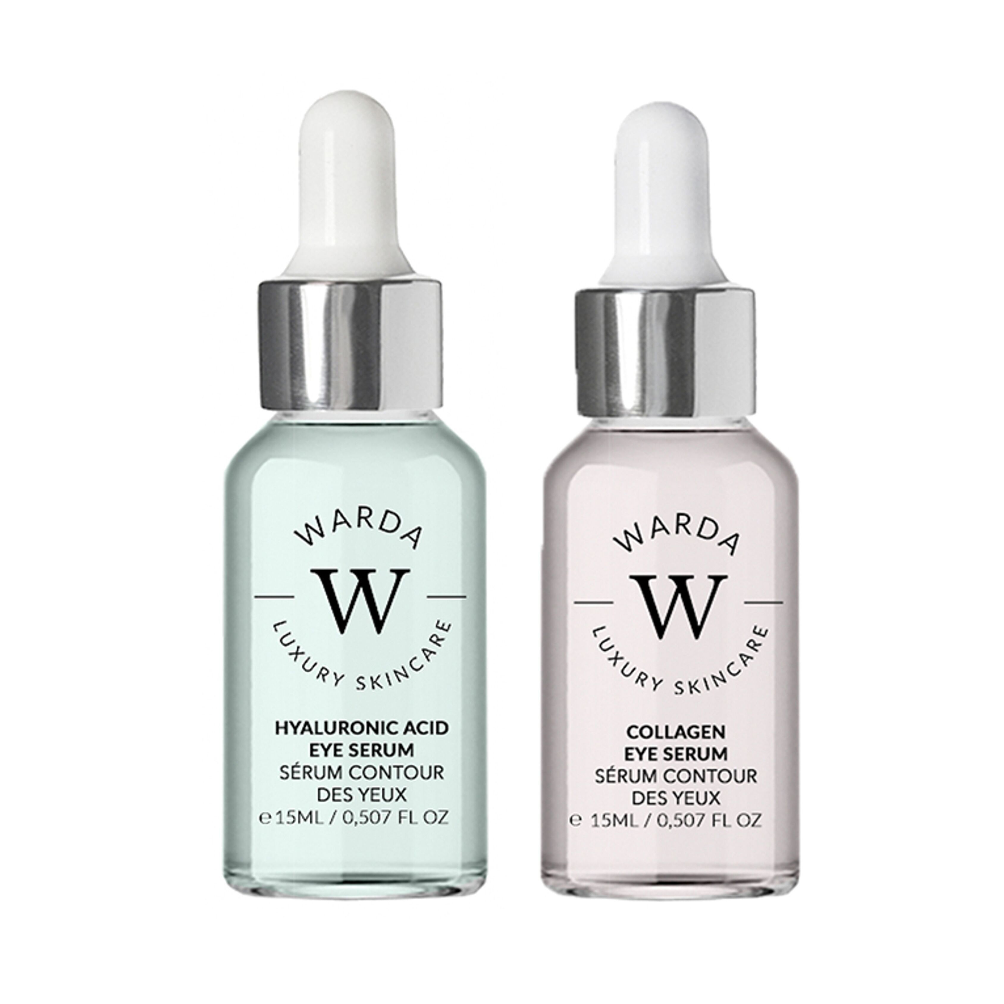 SKIN LIFTER BOOST SIERO CONTORNO OCCHI AL COLLAGENE 15 ml + SKIN HYDRATION BOOST SIERO CONTORNO OCCHI ALL'ACIDO IALURONICO 15 ml