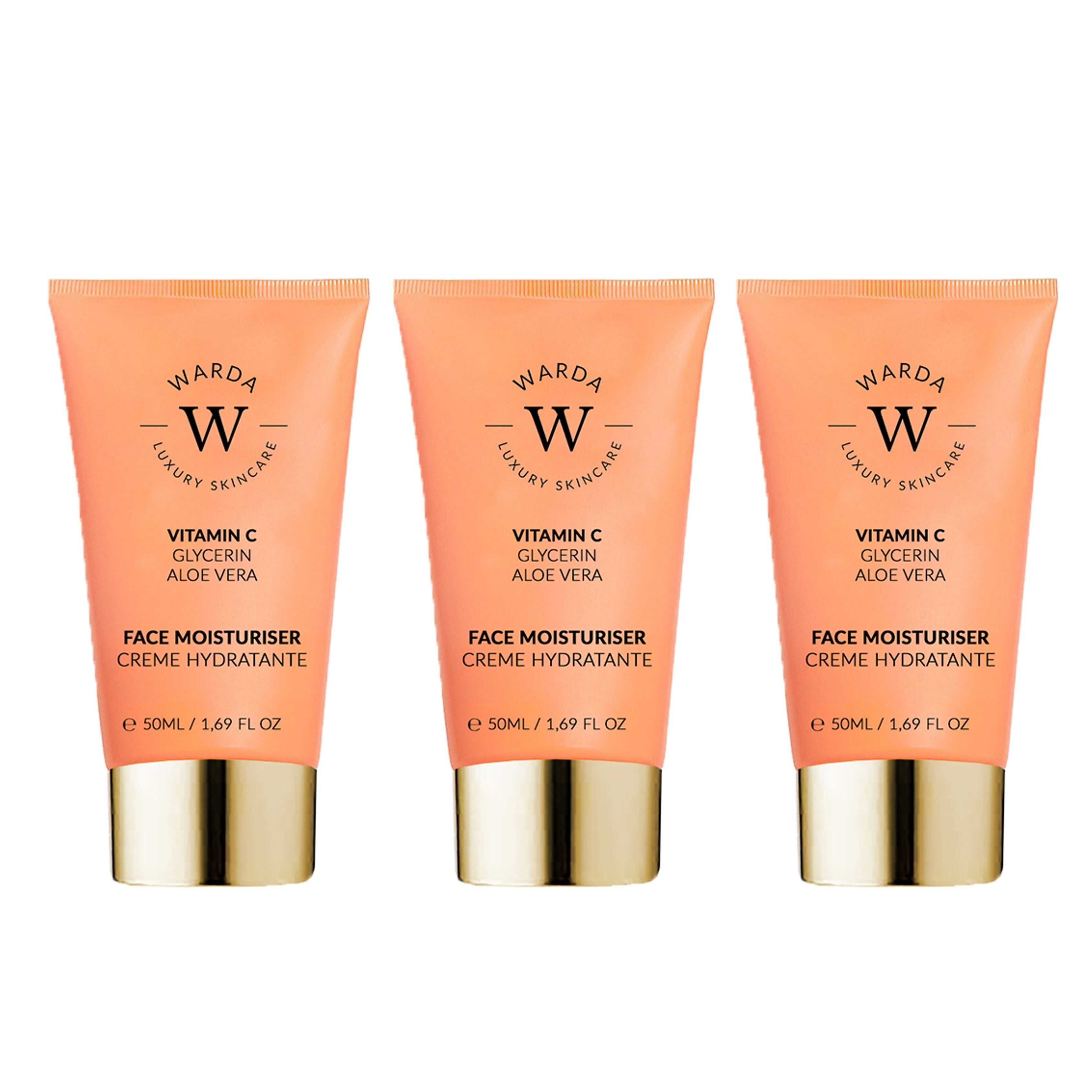 3 x SKIN GLOW BOOST IDRATANTE ALLA VITAMINA C 50 ml