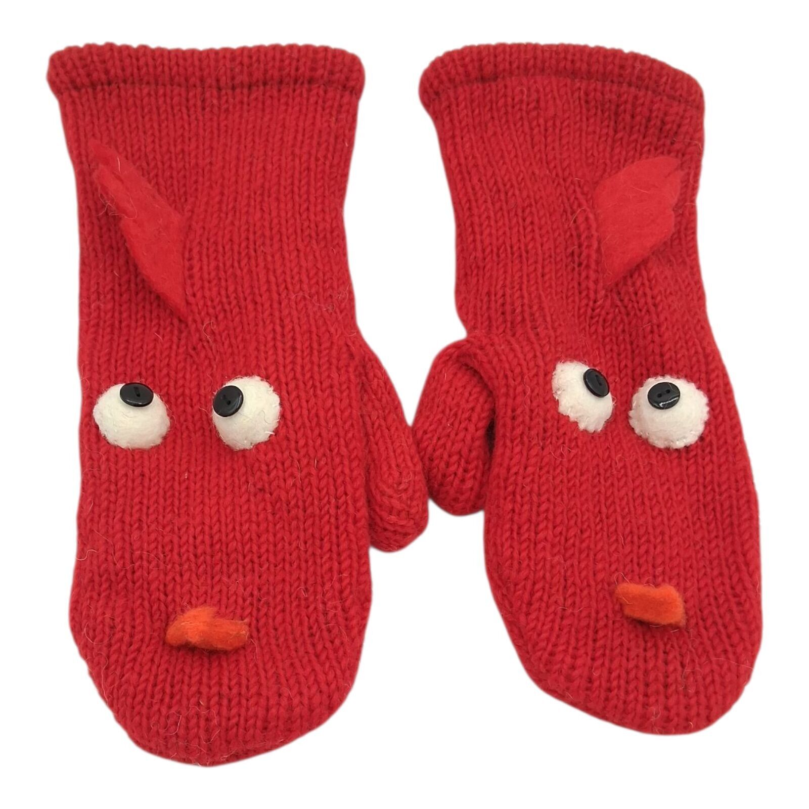 Guanto per bambini drago rosso