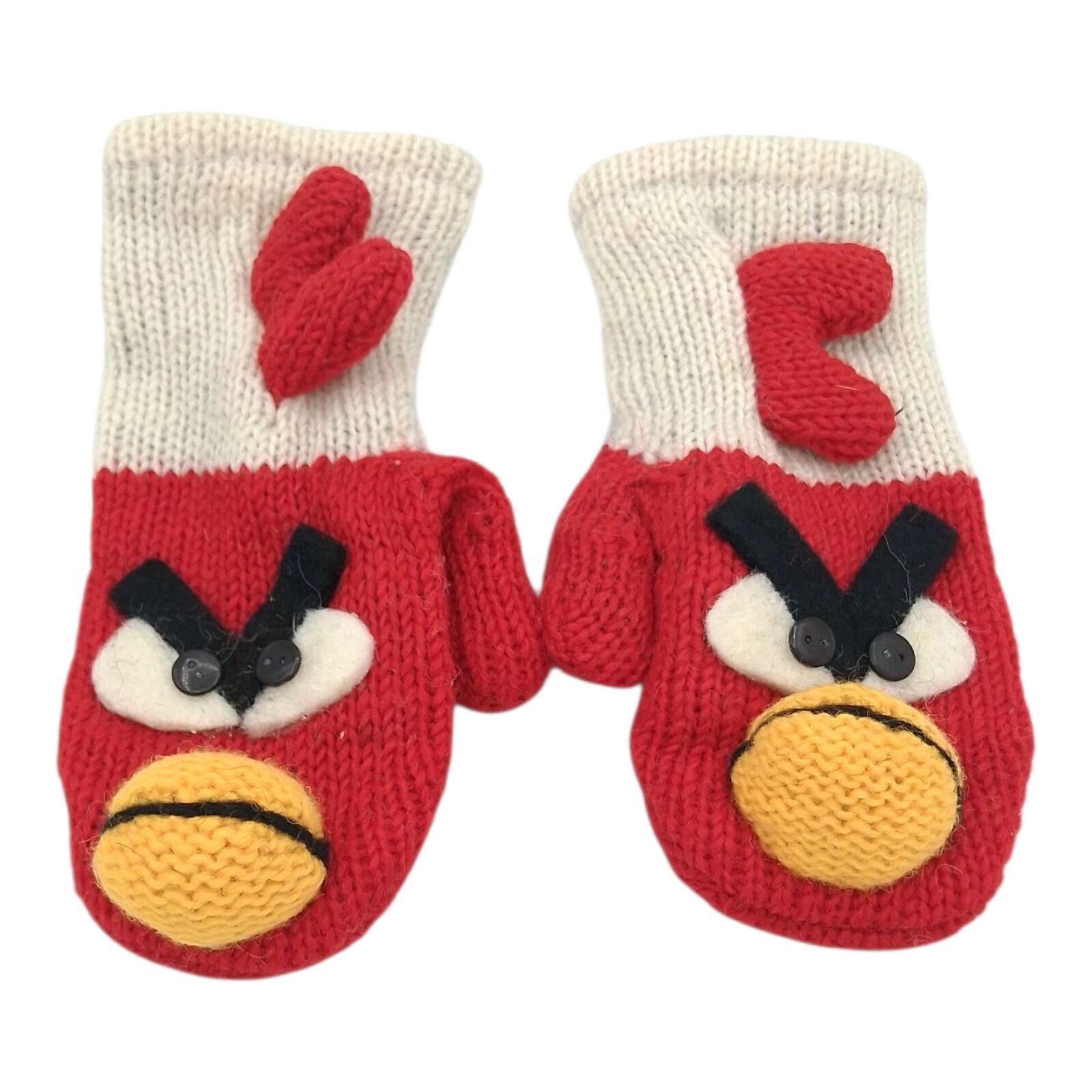 Guanto per bambini uccello rosso