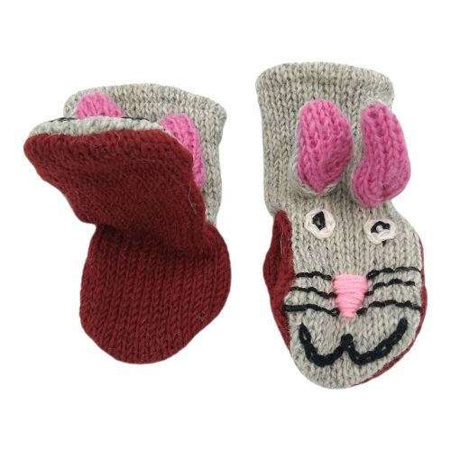 Kinderhandschuh Hase