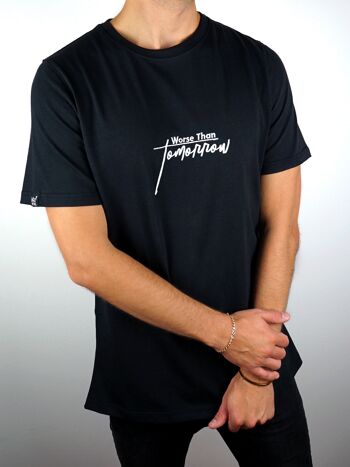 T-shirt noir KNGS NVR DIE 3