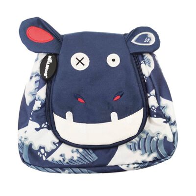 Hippipos the hippo toiletry bag