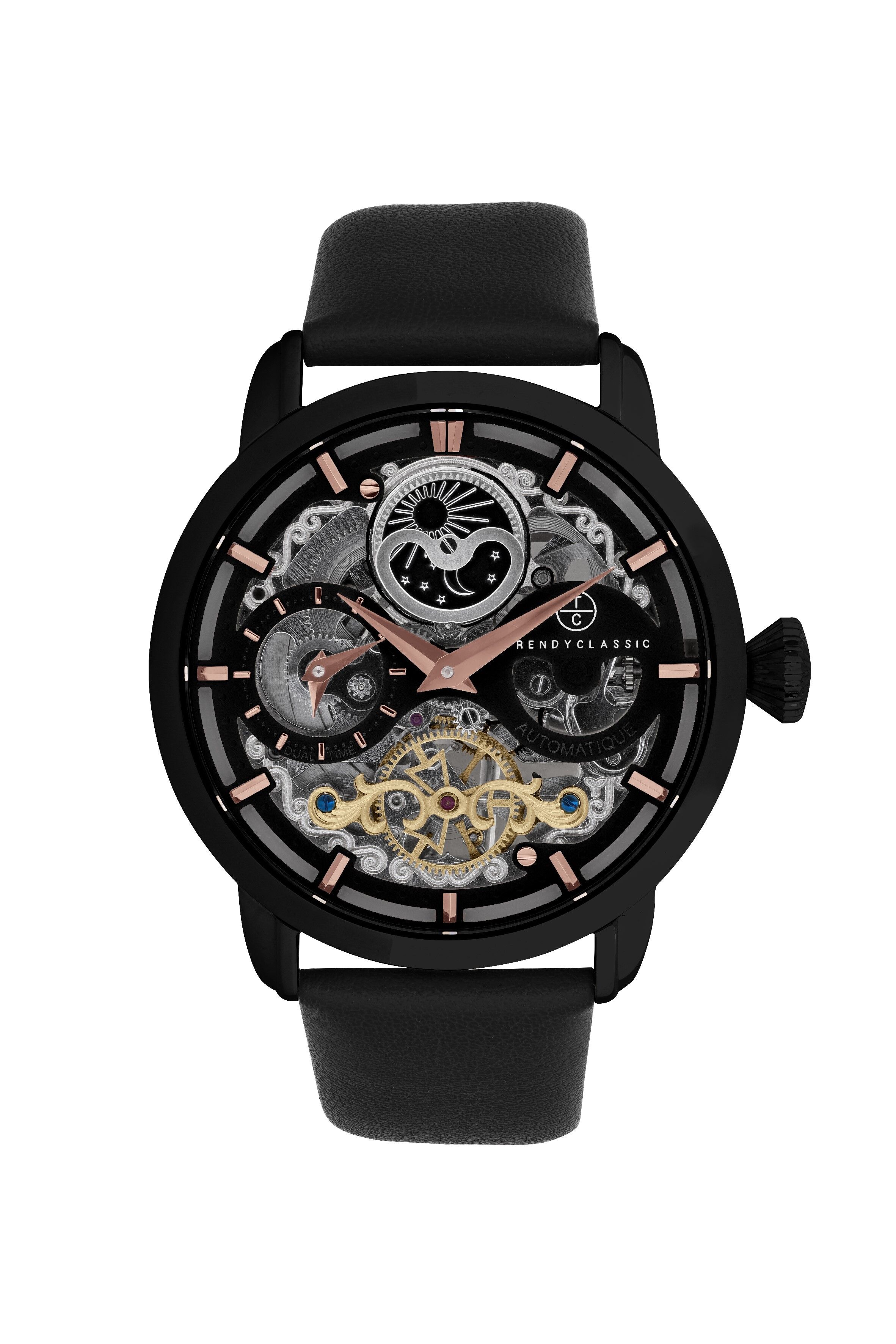 Buy wholesale CC1056 02 Trendy Classic skeleton automatic men s