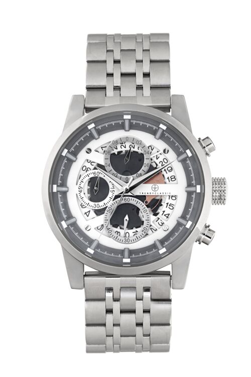 CM1055-03 - Montre homme chronographe Trendy Classic - Bracelet acier inoxydable - Master
