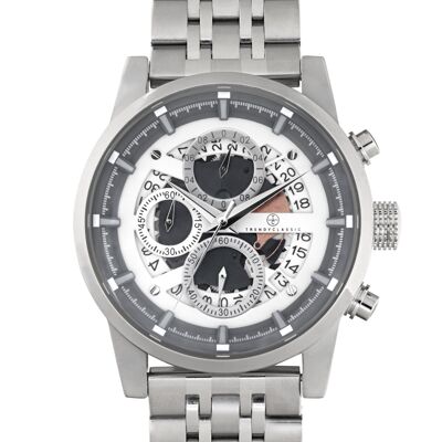 CM1055-03 - Trendy Classic Chronograph Men's Watch - Stainless Steel Bracelet - Master