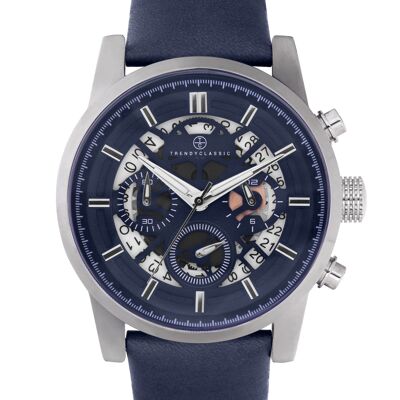 CC1053-05 - Montre homme analogique Trendy Classic - Bracelet cuir - Chronographe - Octave