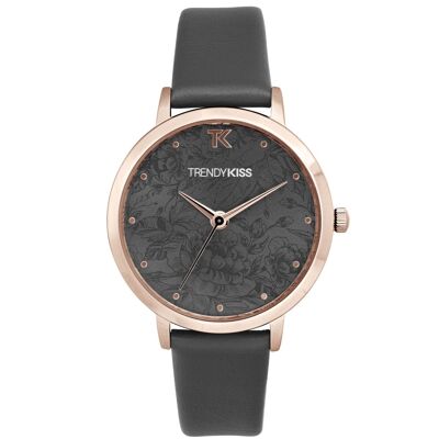 TRG10146-02 - Trendy Kiss analog women's watch - Leather strap - Louise