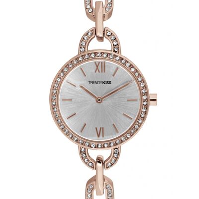TMRG10148-03 - Reloj analógico para mujer Trendy Kiss - Brazalete de acero inoxidable - Jeanne