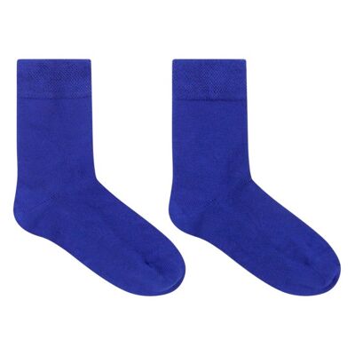 Bamboo socks Blue 8Y - 11Y