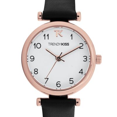 TRG10134-01 - Trendy Kiss analog women's watch - Leather strap - Romy