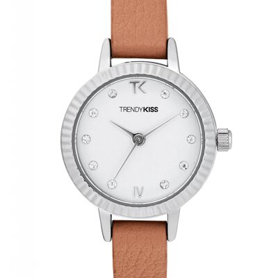 TC10135-01 - Trendy Kiss analog women's watch - Leather strap - Constance