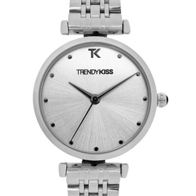TM10137-03 - Montre femme analogique Trendy Kiss - Bracelet acier inoxydable - Théa
