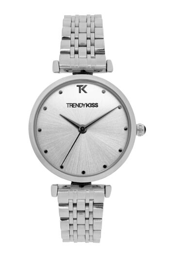 TM10137-03 - Montre femme analogique Trendy Kiss - Bracelet acier inoxydable - Théa 1