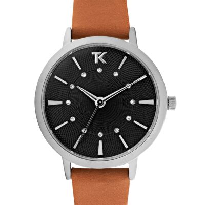 TC10138-02 - Trendy Kiss analog women's watch - Leather strap - Lise