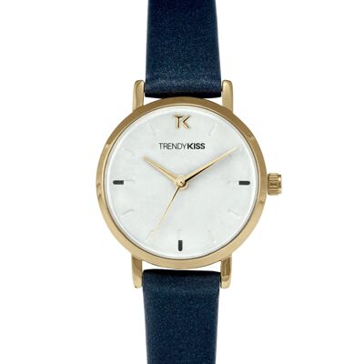 TG10129-03 - Trendy Kiss analog women's watch - Leather strap - Esther