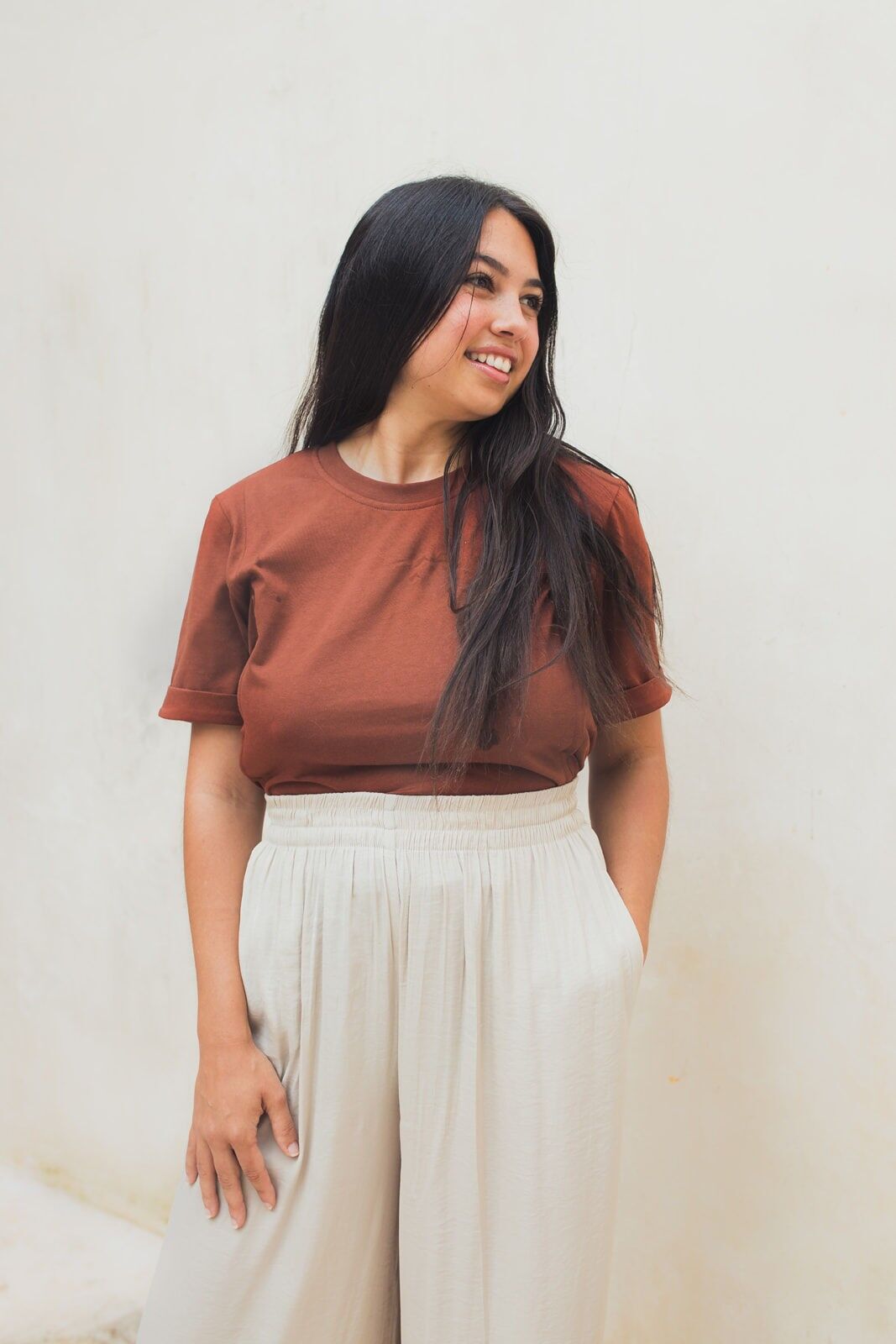 Maglietta da allattamento MARRONE