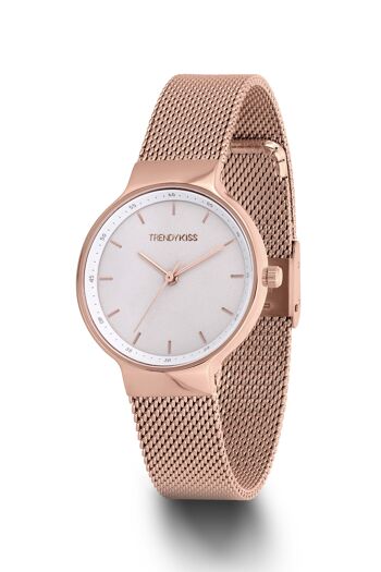 TMRG10121-01 - Montre femme analogique Trendy Kiss - Bracelet milanais - Clémence 2