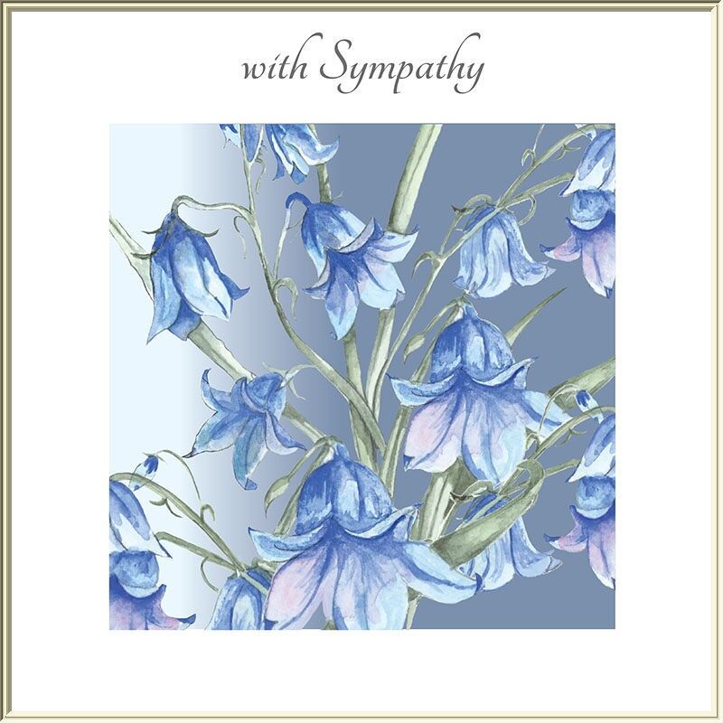 Glockenblumen mit Sympathie