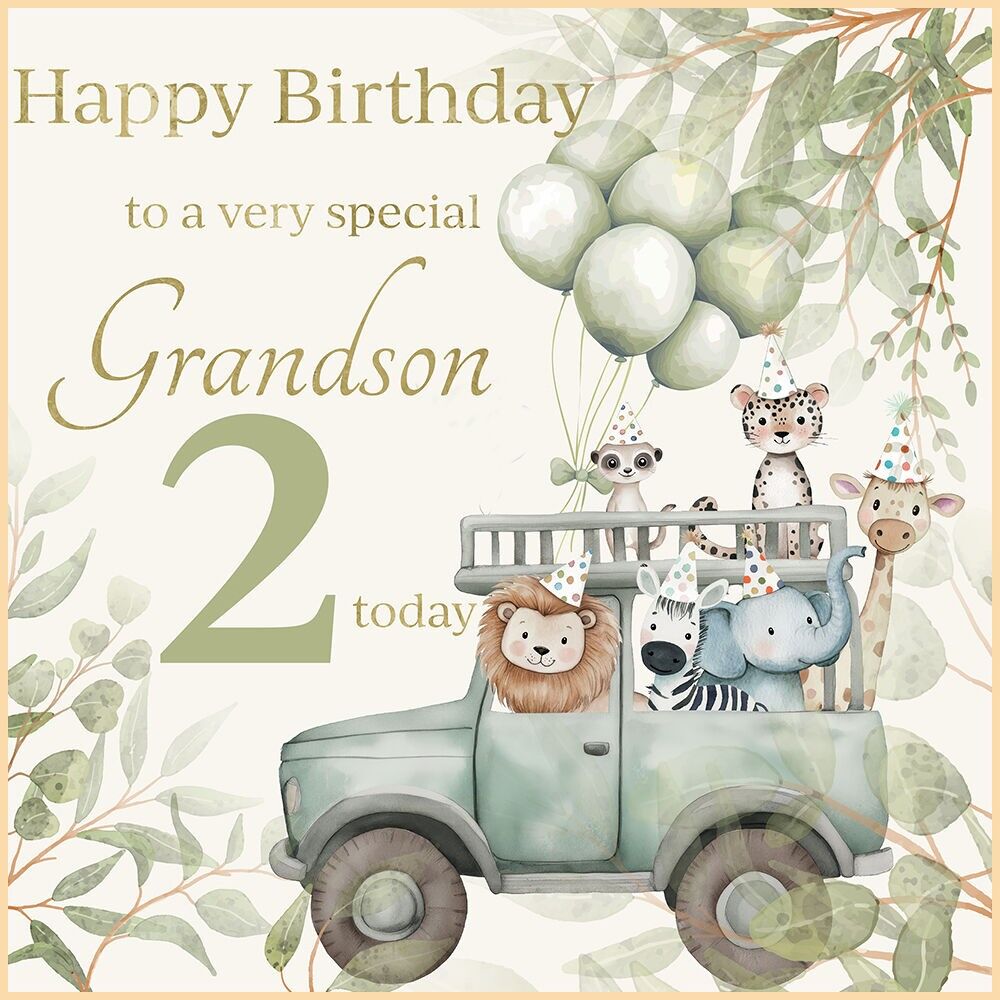 Piccoli tesori - Biglietto grande per nipote di 2 anni