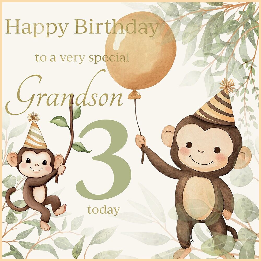 Piccoli tesori - Biglietto grande per nipote di 3 anni