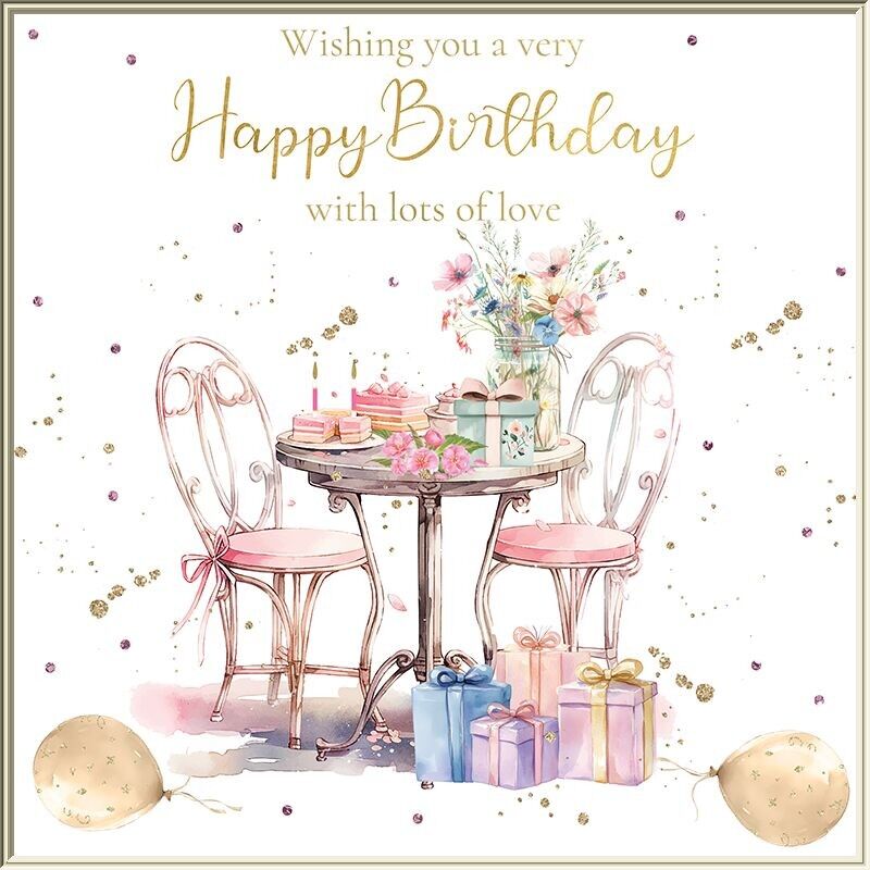 Auguri e sogni - Buon compleanno, è ora del tè