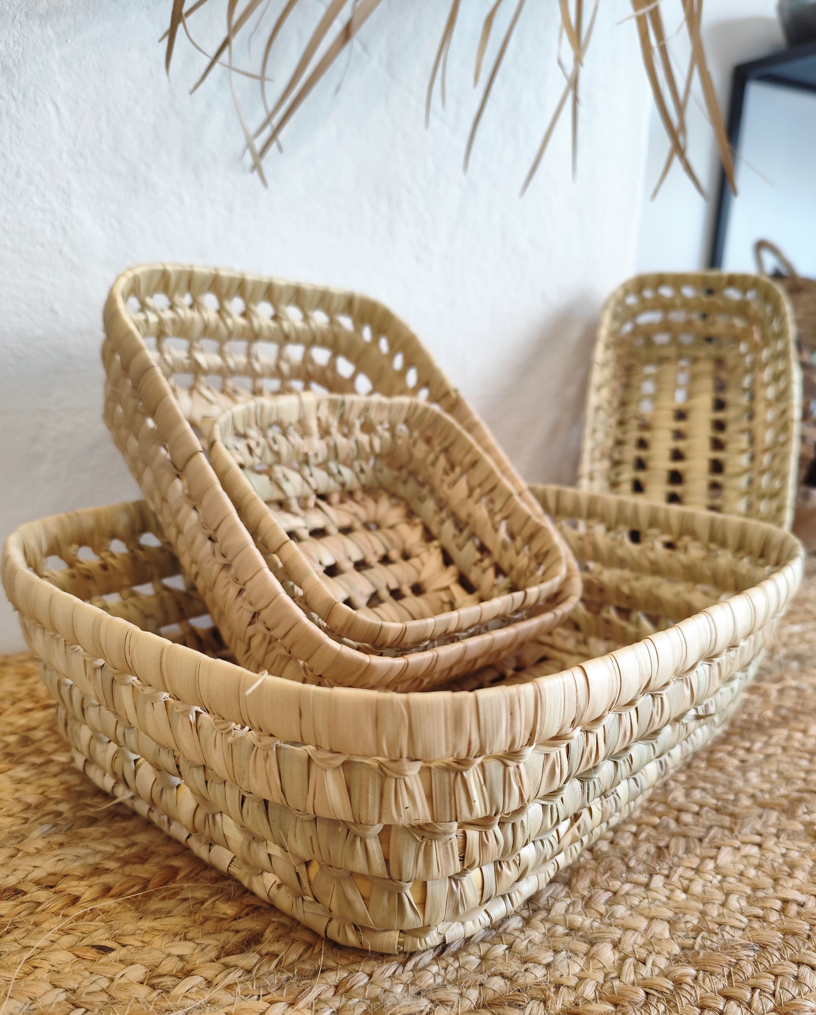 SQUARE CANE BASKET