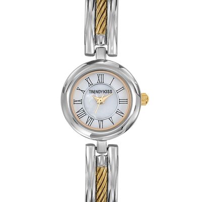 TM10114-31 - Trendy Kiss analog women's watch - Metal strap with cable - Lenny