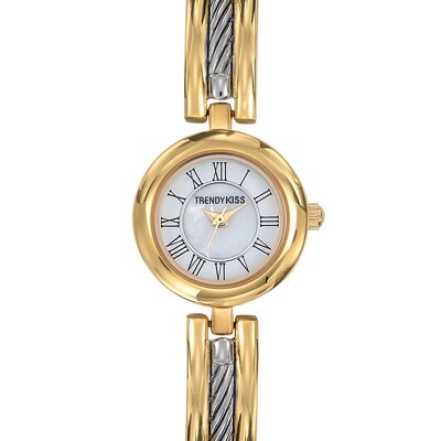 TMG10114-01 - Trendy Kiss analog women's watch - Metal bracelet with cable - Lenny